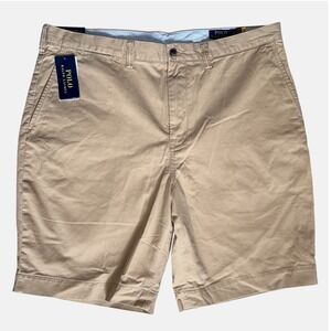 Polo Ralph Lauren Mens 38 Waist Core Replen Shorts 9" Inseam Tan NWT